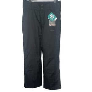 New Hisea Size Medium Black Women's Snow Ski Insulated Pants